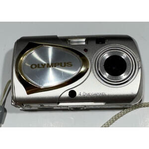 Olympus Stylus 410 Digital Camera 4MP 3× Optical — Tested & Working